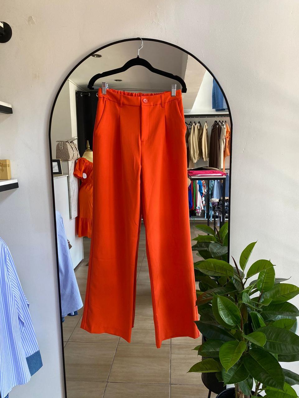 Pantalón de vestir naranja&nbsp;